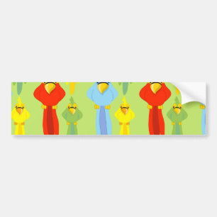 Pirate Parrot Bird Lovers Tropical Summer Animals Bumper Sticker