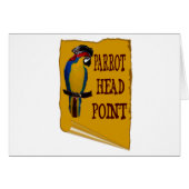Pirate Parrot Head (Front Horizontal)