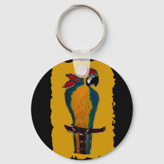 Pirate Parrot Keychain