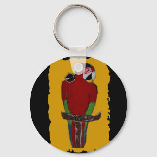 Pirate Parrot Keychain