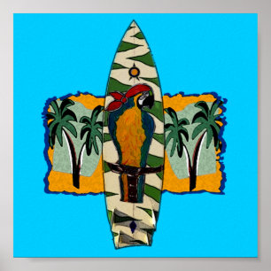 Pirate Parrot Poster