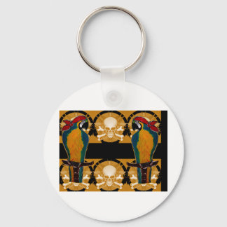 Pirate Parrots Keychain
