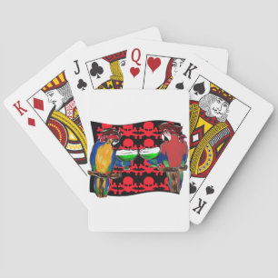 Pirate Parrots Poker Cards