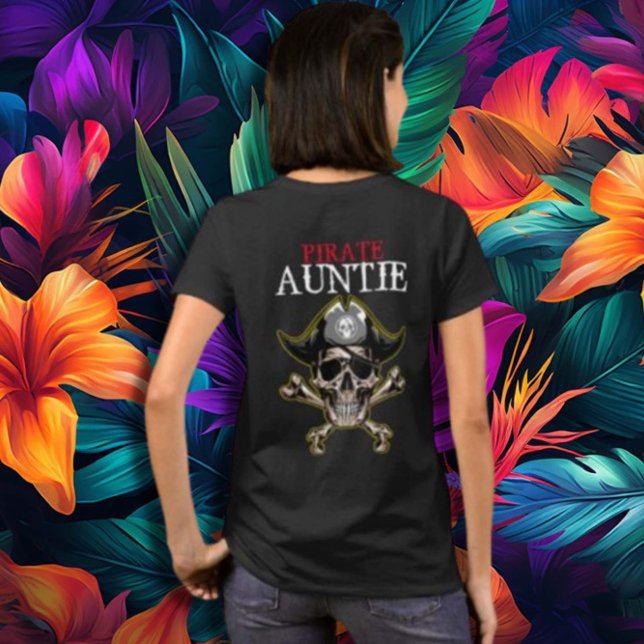 Pirate Party Adult PIRATE SKULL RED AT-Shirt T-Shirt (Creator Uploaded)
