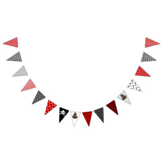 Pirate Party Bunting Flag