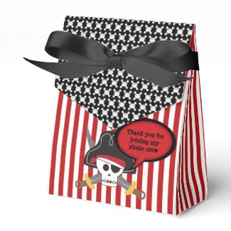 Pirate Party Favor Box