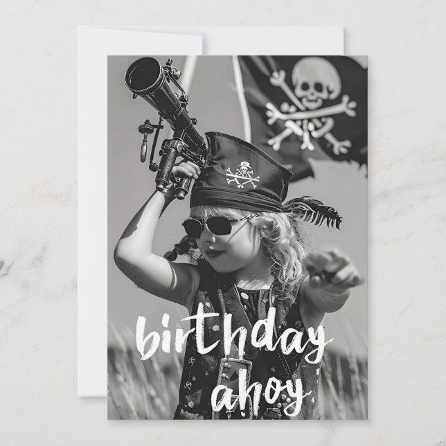 Pirate Party Invitation (Front)