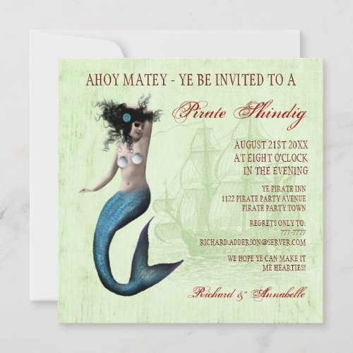 Pirate Party Invitation