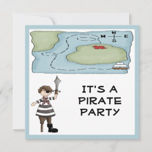 Pirate Party Invitations