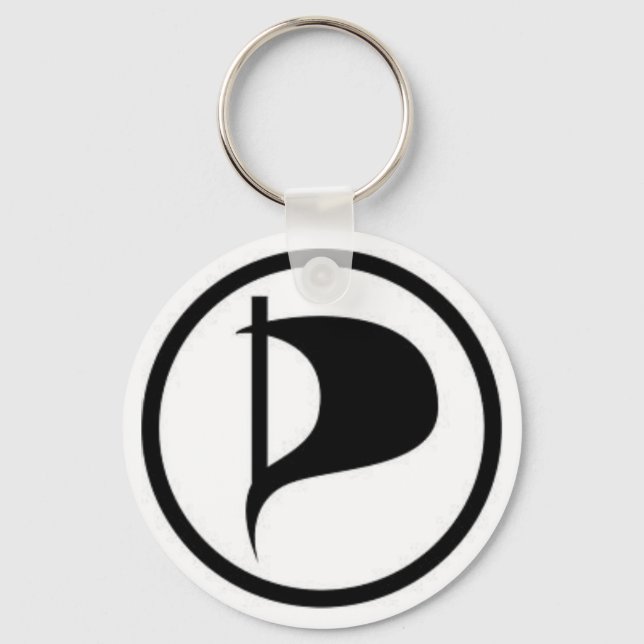 Pirate Party Keychain (Front)