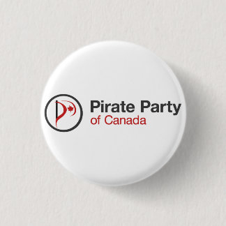 Pirate Party Of Canada Button