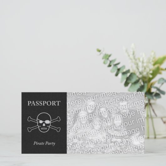 pirate party passport (Standing Front)
