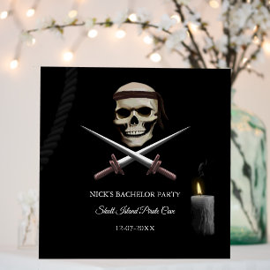 Pirate party - Pirate themed birthday / bachelor Foam Board