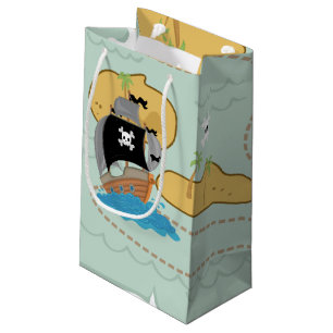 Pirate party small gift bag
