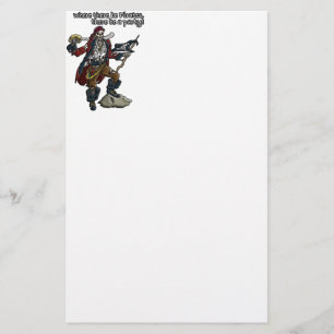 Pirate Party Stationery