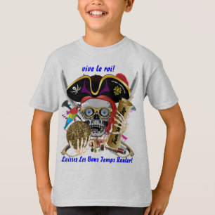 Pirate Party Theme Mardi Gras Please View Notes T-Shirt