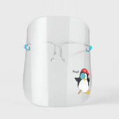Pirate Penguin Argh | Side Face Shield (Front)