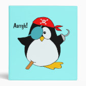 Pirate Penguin Binder (Front)