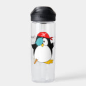 Pirate Penguin CamelBak Eddy Water Bottle (Back)