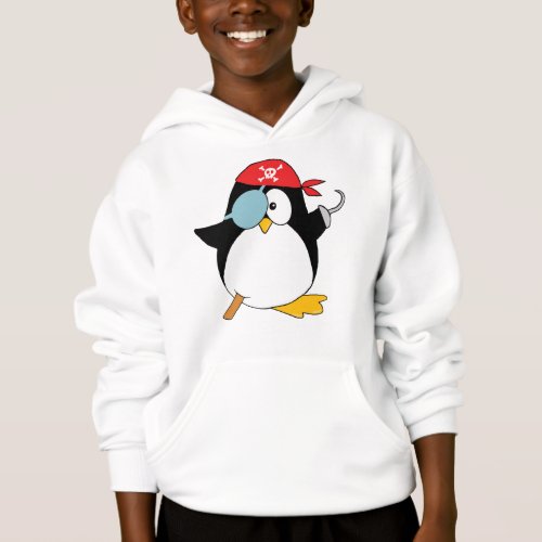 Pirate Penguin Graphic Hoodie