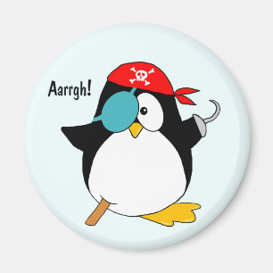 Pirate Penguin Magnet