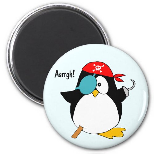 Pirate Penguin Magnet