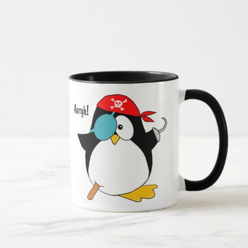 Pirate Penguin Mug