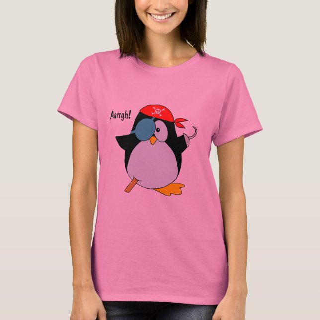 Pirate Penguin T-Shirt (Front)
