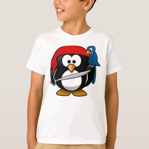 Pirate Penguin T_Shirt