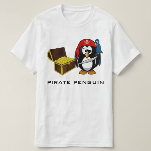 Pirate Penguin T_Shirt