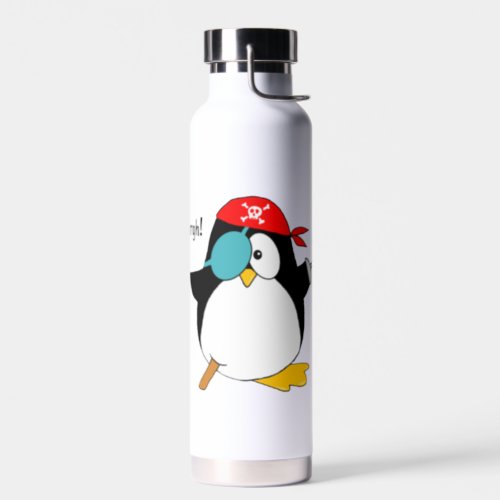 Pirate Penguin Water Bottle