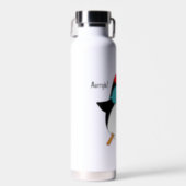 Pirate Penguin Water Bottle (Front)