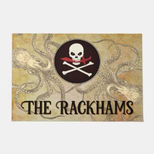 Pirate Personalized  Doormat