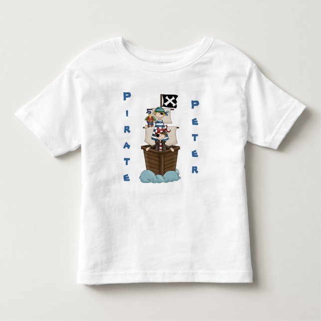 Pirate Peter Toddler T-shirt (Front)