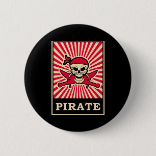 Pirate Pinback Button