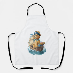 Pirate Poodle � Funny Sea Dog Apron