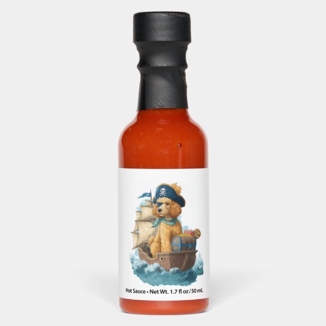 Pirate Poodle � Funny Sea Dog Hot Sauces (Front)