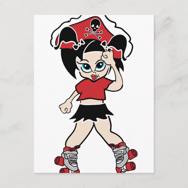 Pirate Postcard (Front)