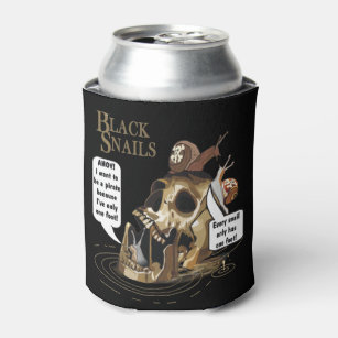 PIRATE; POSTER CAN COOLER