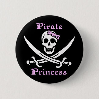 Pirate Princess Button