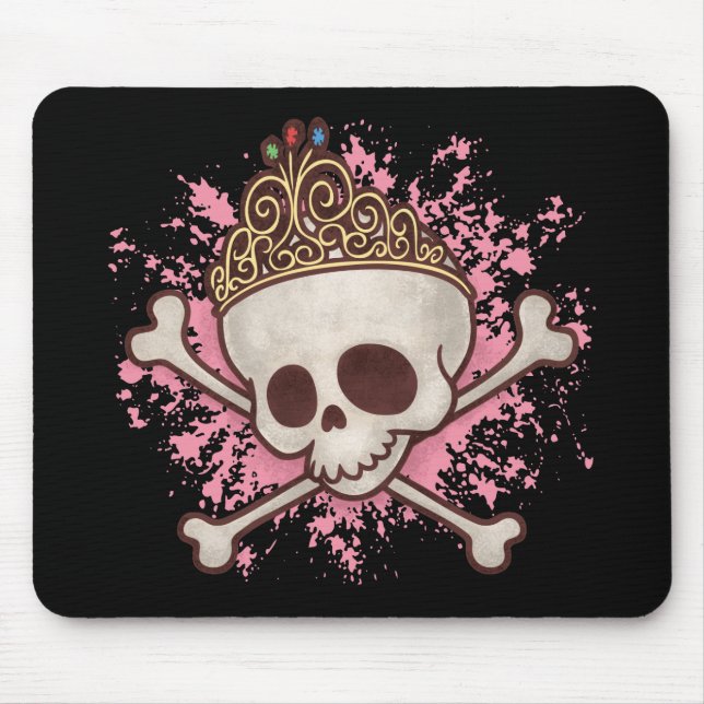 Pirate Princess -tiara Mouse Pad (Front)