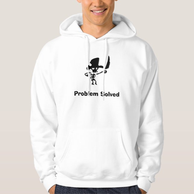 Pirate Problem Solved Hoodie (Front)