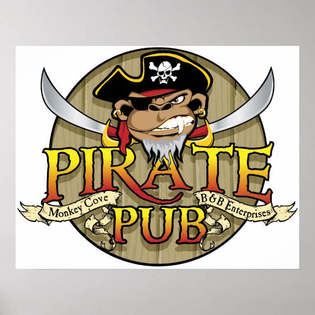 Pirate Pub Poster (Front)