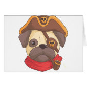 Pirate pug (Front Horizontal)