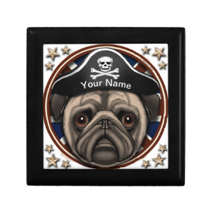 Pirate Pug Gift Box