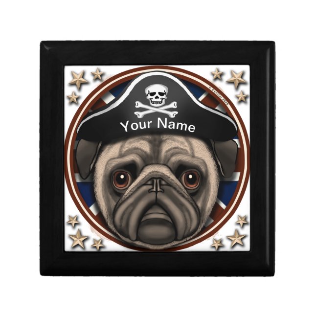 Pirate Pug Gift Box (Front)