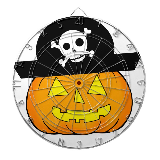 pirate pumpkin dartboard (Front)