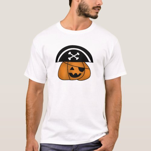Pirate Pumpkin T_Shirt