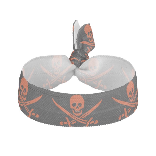 Pirate Red Bracelet tie, Hair Tie (Front)