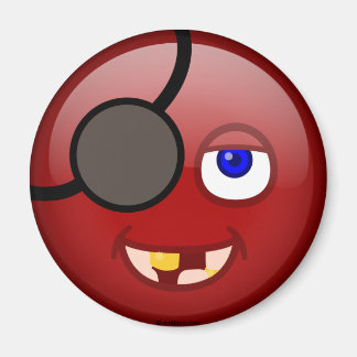 Pirate red magnet